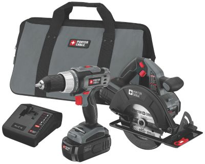 Porter Cable 18V Drill & Circular Saw